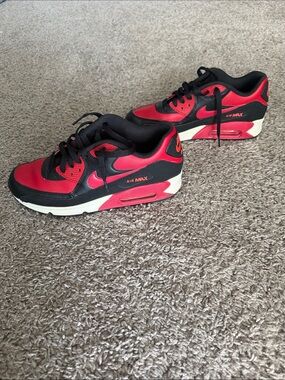 Nike Kids Air Max Sneakers - Red & Black